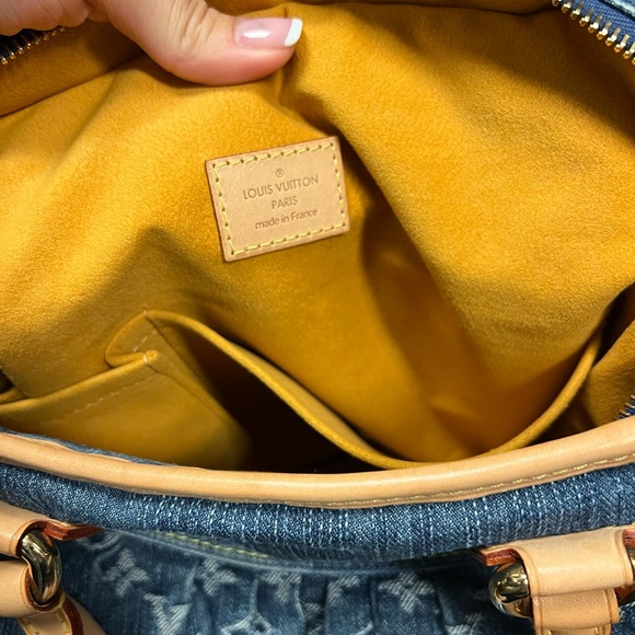 Louis Vuitton Monogram Denim Neo Cabby GM Bag - Picture 3 of 5